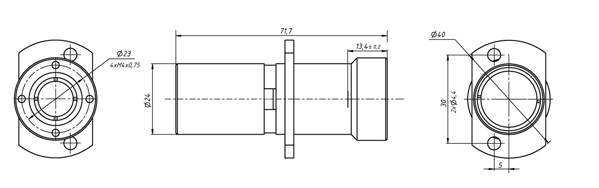 ИК объектив 15 мм F/1.0 ОЛ-ИК1-015-10